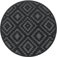 Paco Home Teppich "Livorno 672", rund, 14 mm Höhe, Uni-Farben, Scandi, Rauten Muster, Hoch-Tief Effekt, Outdoor geeignet Paco Home Teppich "Livorno 672", rund, 14 mm Höhe, Uni-Farben, Scandi, Rauten Muster, Hoch-Tief Effekt, Outdoor geeignet von PACO HOME
