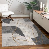 Paco Home Teppich "Tuana 217", rechteckig, 15 mm Höhe, Kurzflor, modernes 3D-Design, Wohnzimmer von PACO HOME