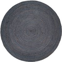 Paco Home Teppich "Viborg 595" rund 13 mm Höhe Jute, Modern, Boho, Handgefertigter Natur-Teppich von PACO HOME