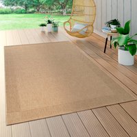 Paco Home Teppich "Waregem 621", rechteckig, 4 mm Höhe, Flachgewebe, meliert, mit Bordüre, Outdoor geeignet, Wohnzimmer Paco Home Teppich "Waregem 621", rechteckig, 4 mm Höhe, Flachgewebe, meliert, mit Bordüre, Outdoor geeignet, Wohnzimmer von PACO HOME