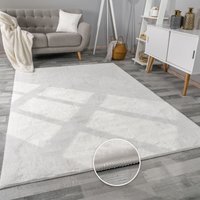 Paco Home - Teppich Wohnzimmer Kunstfell Plüsch Hochflor Shaggy Weich Verschied. Farben 60x90 cm, Weiß Paco Home - Teppich Wohnzimmer Kunstfell Plüsch Hochflor Shaggy Weich Verschied. Farben 60x90 cm, Weiß von PACO HOME