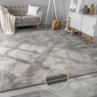 Paco Home - Teppich Wohnzimmer Kunstfell Plüsch Hochflor Shaggy Weich Verschied. Farben Grau, 240x340 cm Paco Home - Teppich Wohnzimmer Kunstfell Plüsch Hochflor Shaggy Weich Verschied. Farben Grau, 240x340 cm von PACO HOME