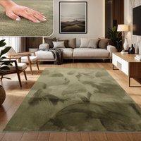 Paco Home Teppich Wohnzimmer Kunstfell Shaggy Hochflor Waschbar In Waschmaschine Soft Uni Grün 120x170 cm Paco Home Teppich Wohnzimmer Kunstfell Shaggy Hochflor Waschbar In Waschmaschine Soft Uni Grün 120x170 cm von PACO HOME