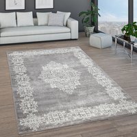 Paco Home - Teppich Wohnzimmer Kurzflor Marokkanische Kreis Und Bordüren Muster Modern 80x150 cm, Grau 11 Paco Home - Teppich Wohnzimmer Kurzflor Marokkanische Kreis Und Bordüren Muster Modern 80x150 cm, Grau 11 von PACO HOME