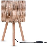 Tischlampe Schreibtischlampe Nachttisch Lampe Leselampe Lampenschirm Boho E27 Natur, Typ 3 - Paco Home Tischlampe Schreibtischlampe Nachttisch Lampe Leselampe Lampenschirm Boho E27 Natur, Typ 3 - Paco Home von PACO HOME