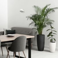 Paco Home - led Lampe Pendellampe Esstisch Wandleuchte Tischleuchte Deko Wohnzimmer Rund Wandleuchte, Weiß von PACO HOME