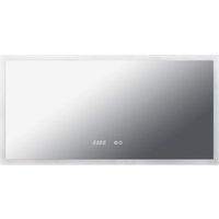 Paco Home - led Spiegel Bad Badezimmer Touchschalter Memory-Funktion Elegant Modern Kosmetik Typ 1, 120x60 cm von PACO HOME