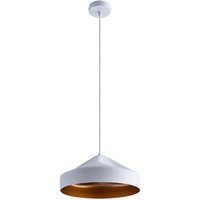 Paco Home - Pendelleuchte Hängelampe Esszimmer Küchenlampe Hängend Esstischlampe Innen Gold Weiß-Gold, Design t von PACO HOME