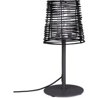 Stehlampe In- und Outdoor Tischlampe Akku Garten Terasse Aufladbar rgb Schwarz, Tischleuchte 1 (Stecker) - Paco Home von PACO HOME