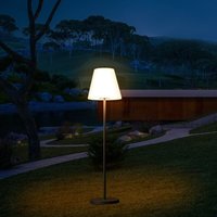 Stehlampe In- und Outdoor Tischlampe Akku Garten Terasse Aufladbar rgb Weiß, Stehleuchte 3 (Akku) - Paco Home von PACO HOME