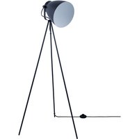 Stehleuchte Modern Wohnzimmer Pendelleuchte Industrial Scheinwerfer Design E27 Schwarz-Weiß, Stehleuchte - Paco Home von PACO HOME