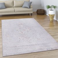 Paco Home - Teppich Wohnzimmer Kurzflor Vintage Abstrakt Orientalisch Modern Bordüre 160x230 cm, Bunt von PACO HOME