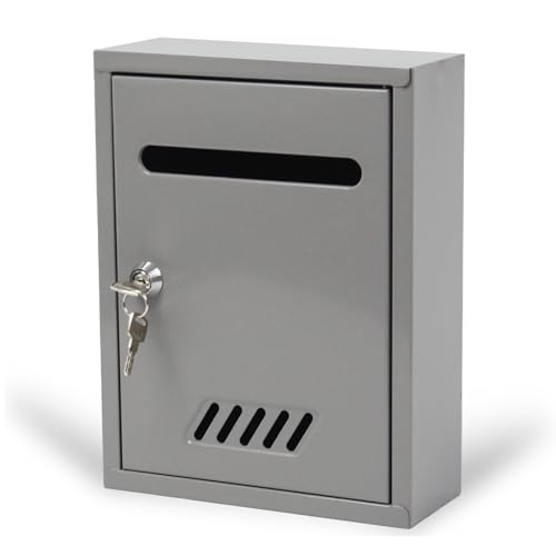 Tragbarer Tresor mit Zahlenschloss (2 Schlüssel), für Dokumente und Schmuck, 5x17x25 CM (7x20x30 cm), Schwarz (7 x 20 x 30CM SCHLÜSSEL) von PACOLO