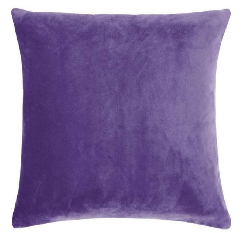 Kissenhülle Pad Kissenhülle Samt Smooth Lila Purple (50x50cm), PAD von PAD