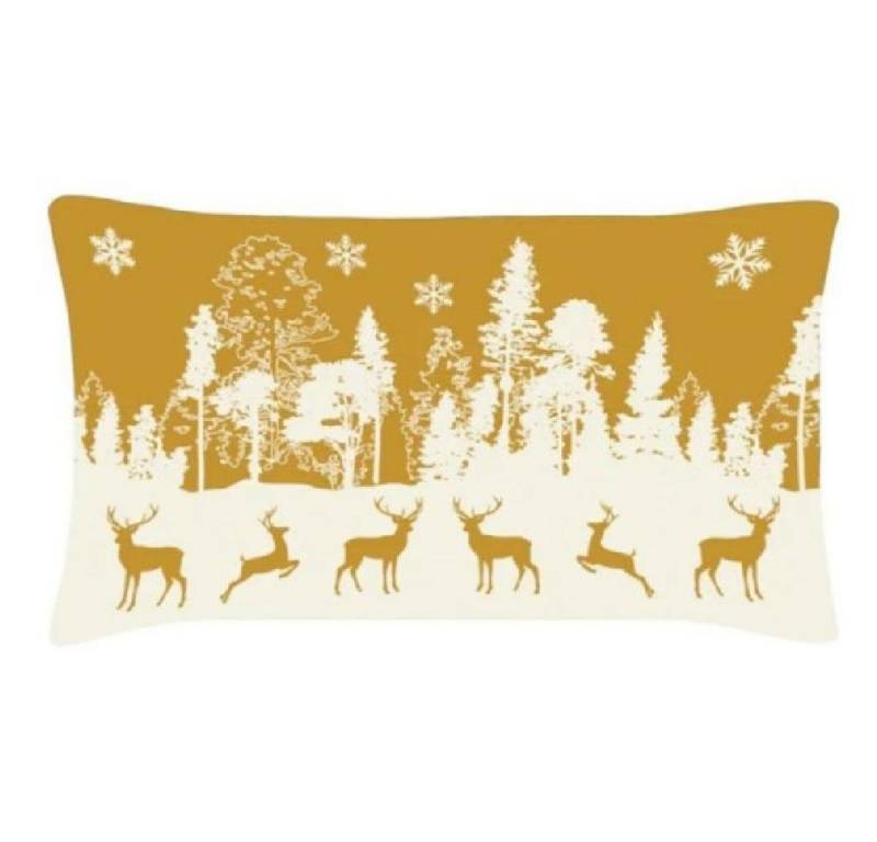 PAD Dekokissen WONDERLAND mustard, 35 x 60 cm von PAD