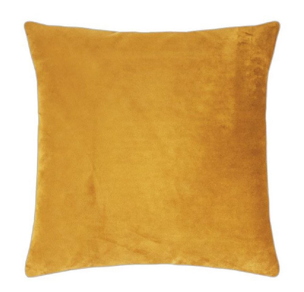 PAD Dekoobjekt Kissenhülle Samt Elegance Honey Gelb (40x40cm) von PAD