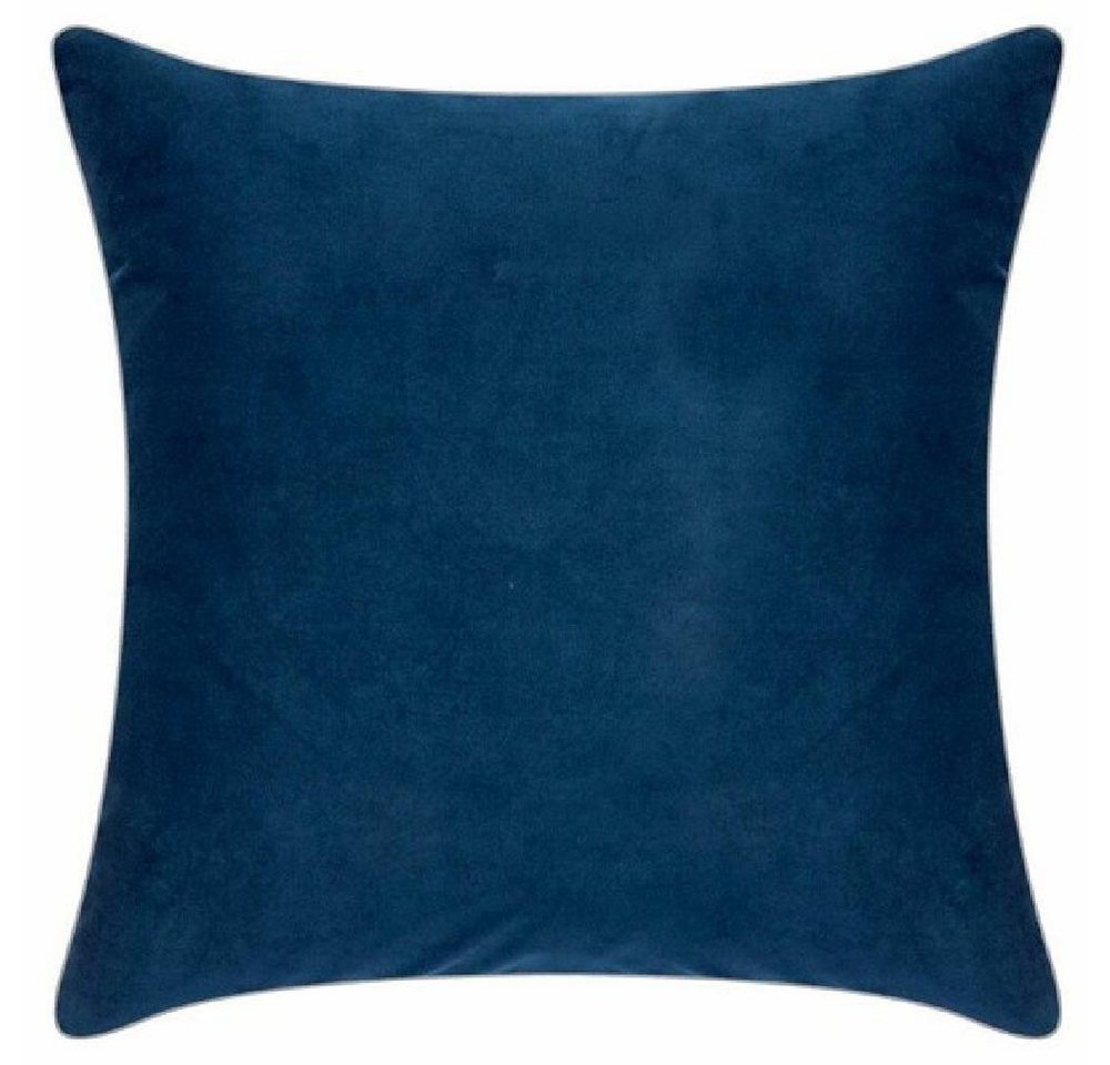 PAD Dekoobjekt Kissenhülle Samt Elegance Marine Blau (50x50cm) von PAD