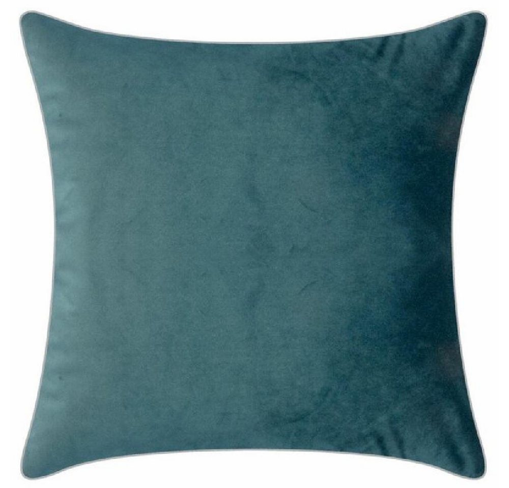 PAD Dekoobjekt Kissenhülle Samt Elegance Opal Blau (50x50cm) von PAD