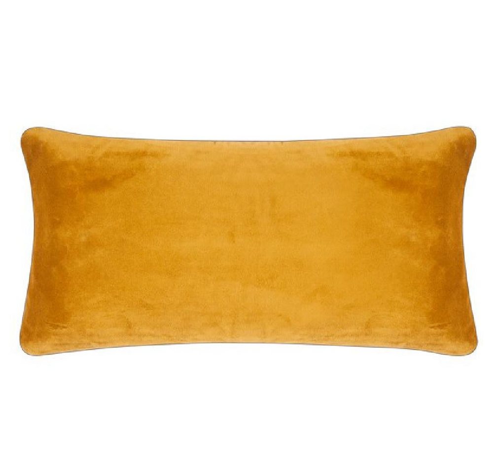 PAD Dekoobjekt Kissenhülle Samt Elegance Senfgelb Mustard (35x60cm) von PAD