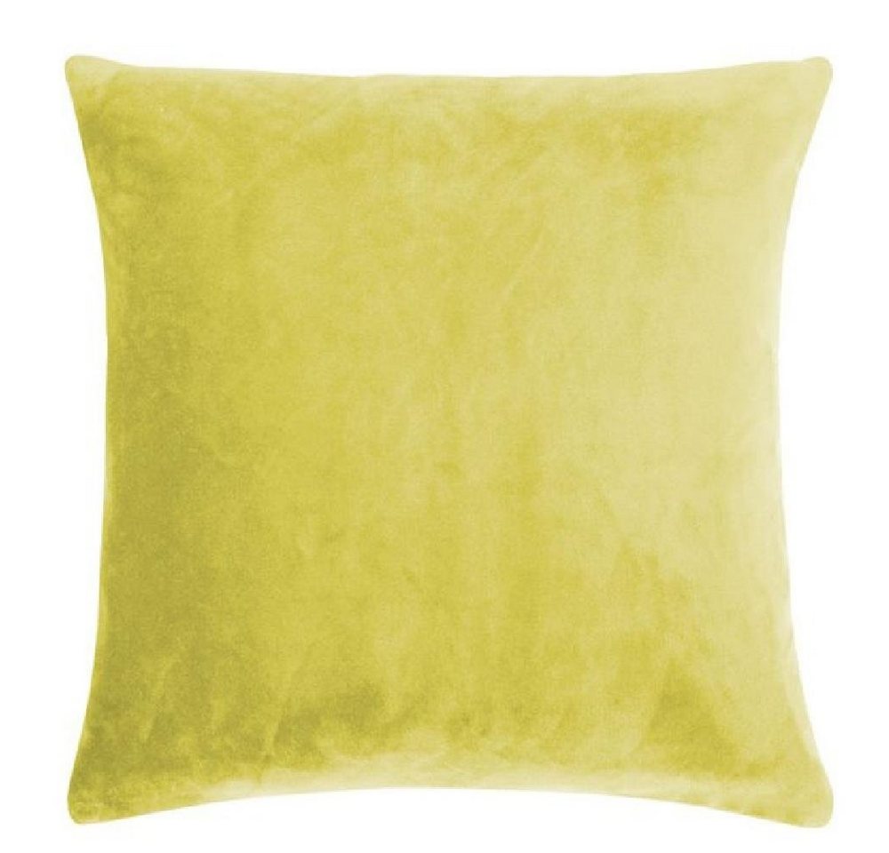 PAD Dekoobjekt Kissenhülle Samt Smooth Mustard (40x40cm) von PAD