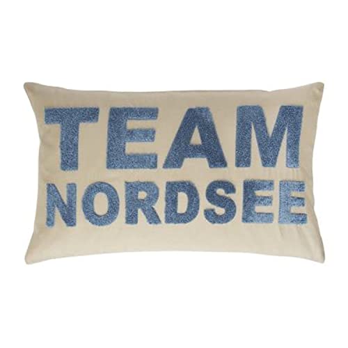 PAD - Kissen, Kissenhülle, Zierkissen - Team Nordsee - 30 x 50 cm - ohne Füllung von PAD