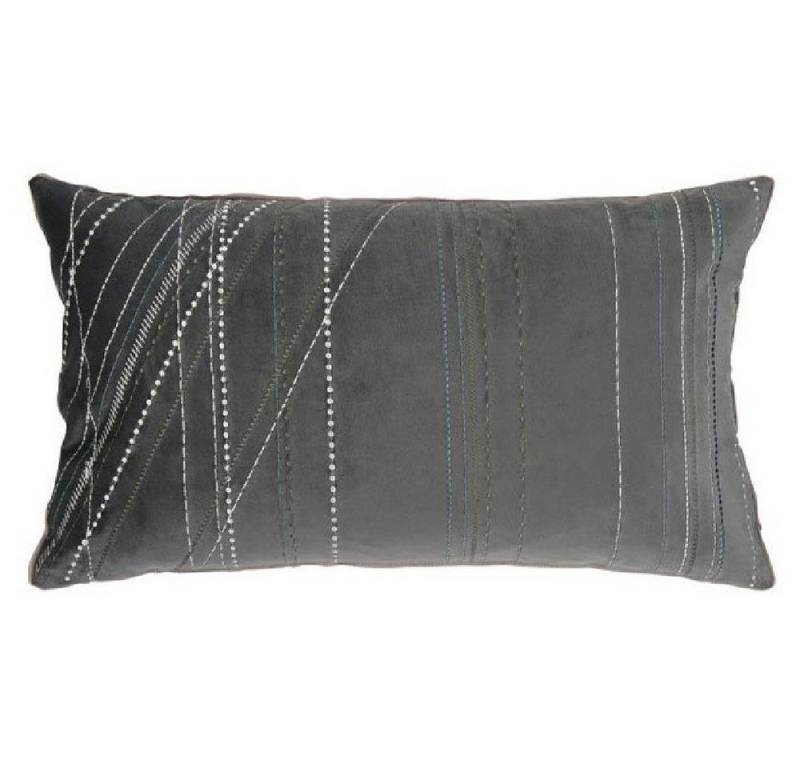 PAD Kissenhülle LINGES grey, 35 x 60 cm von PAD