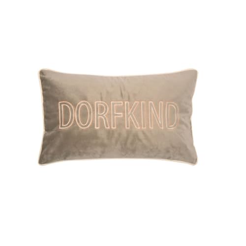 PAD Letters DORFKIND, orange-Taupe, 30 x 50 cm PAD Letters DORFKIND, orange-Taupe, 30 x 50 cm von PAD