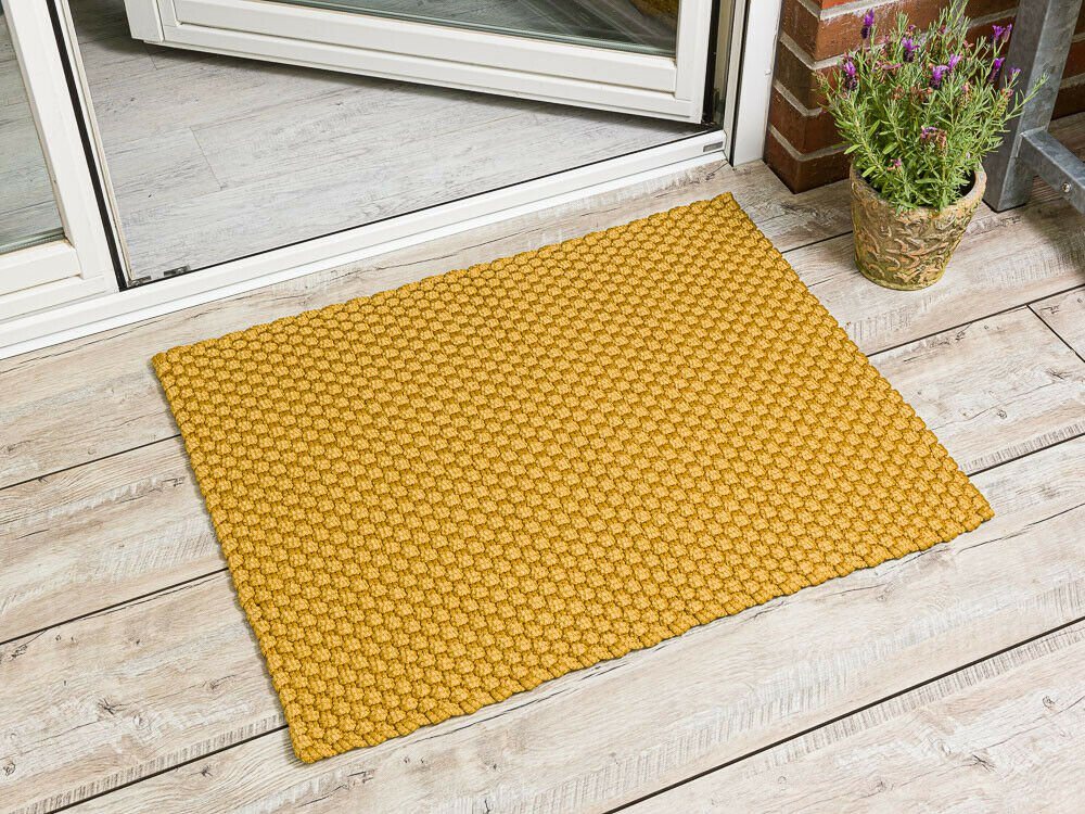 Teppich Pad Outdoor Matte UNI Gelb 72x92 cm, PAD von PAD