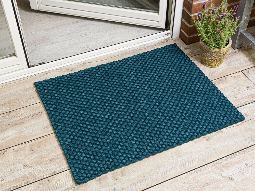 Teppich Pad Outdoor Matte UNI Petrol 72x92 cm, PAD von PAD