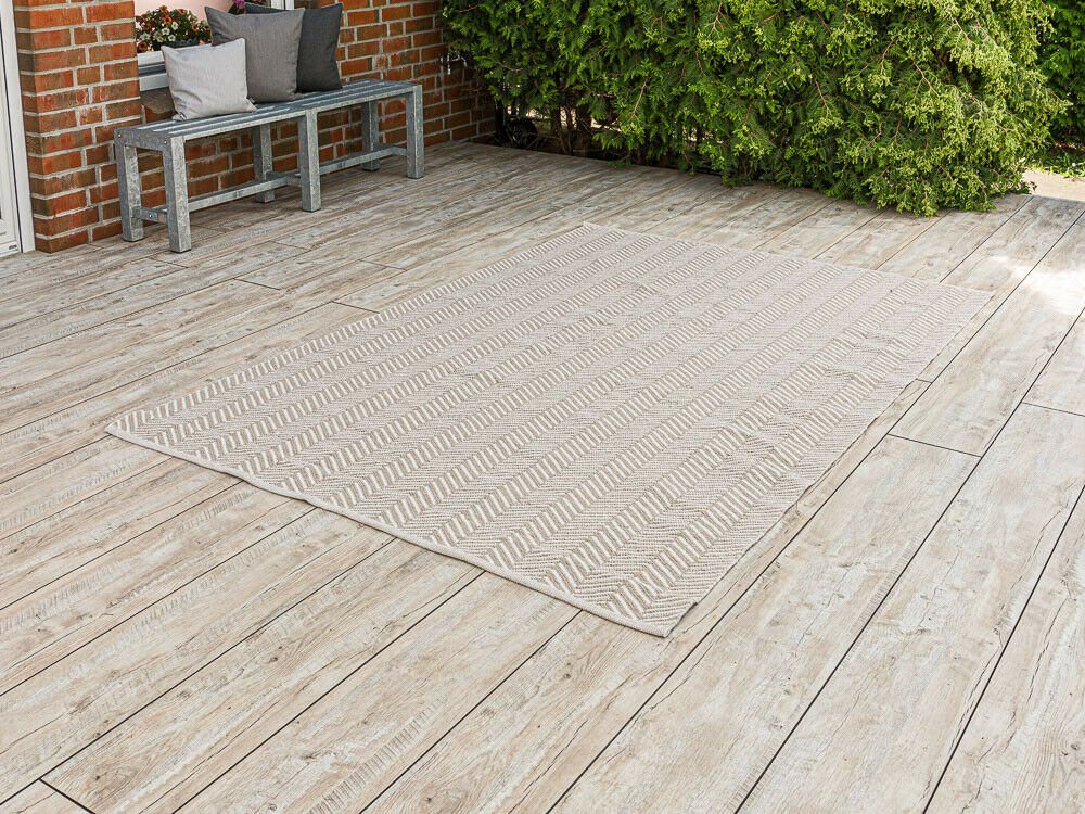 Teppich Pad Outdoor Teppich HARRY Beige 170x240 cm, PAD von PAD