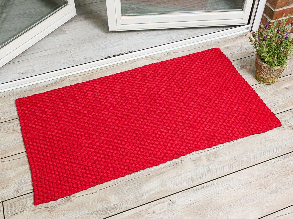 Teppich Pad Outdoor Teppich UNI Rot 72x132 cm, PAD von PAD