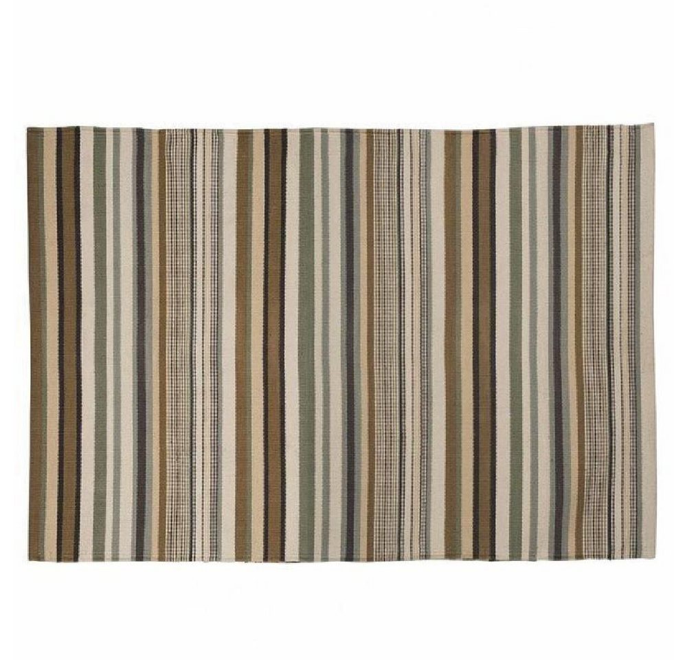 Teppich Teppich Läufer Genda Streifen Beige (90x180cm), PAD von PAD