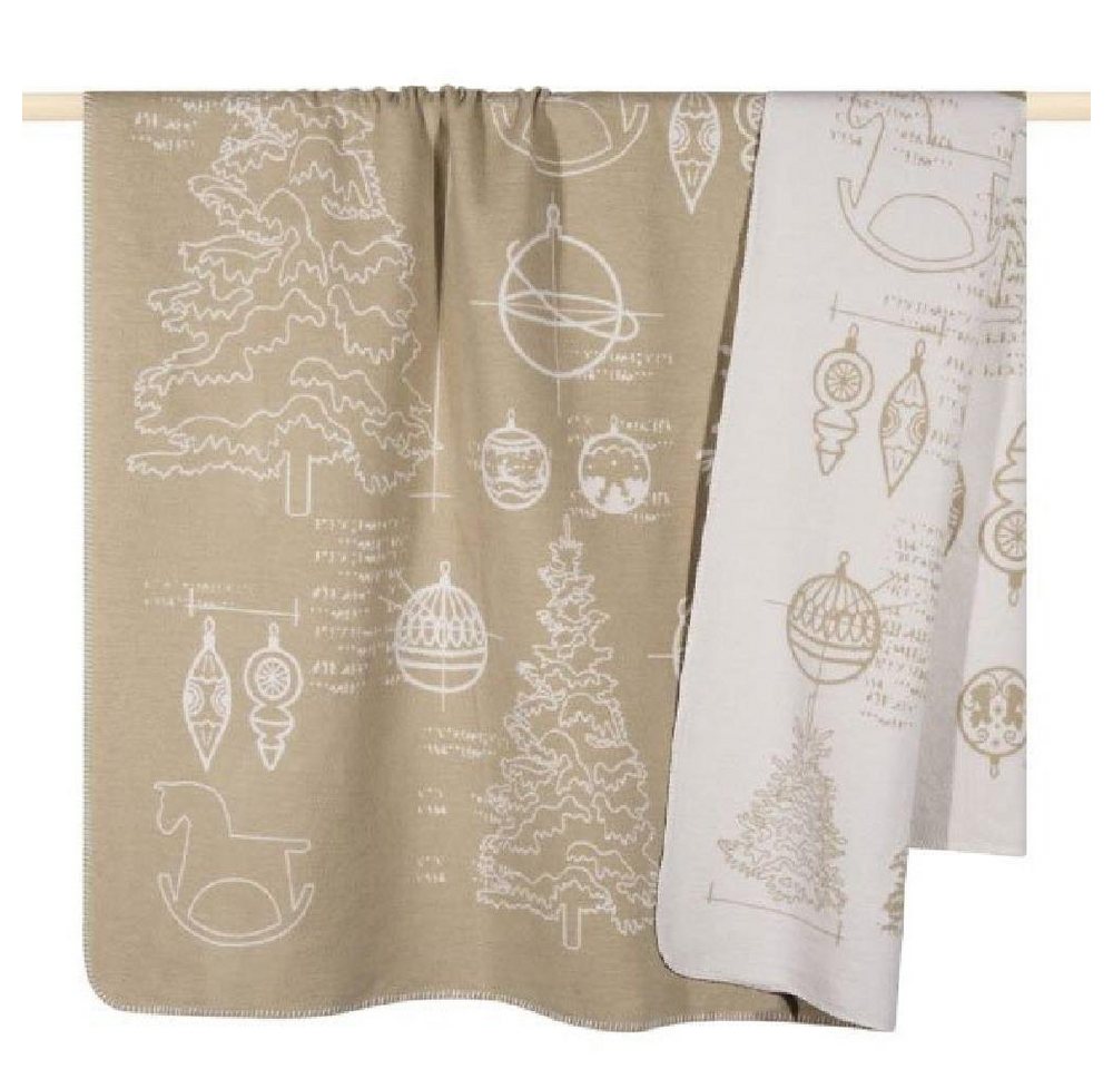 Wohndecke CHRISTMAS TREE natural, 150 x 200 cm, PAD Wohndecke CHRISTMAS TREE natural, 150 x 200 cm, PAD von PAD