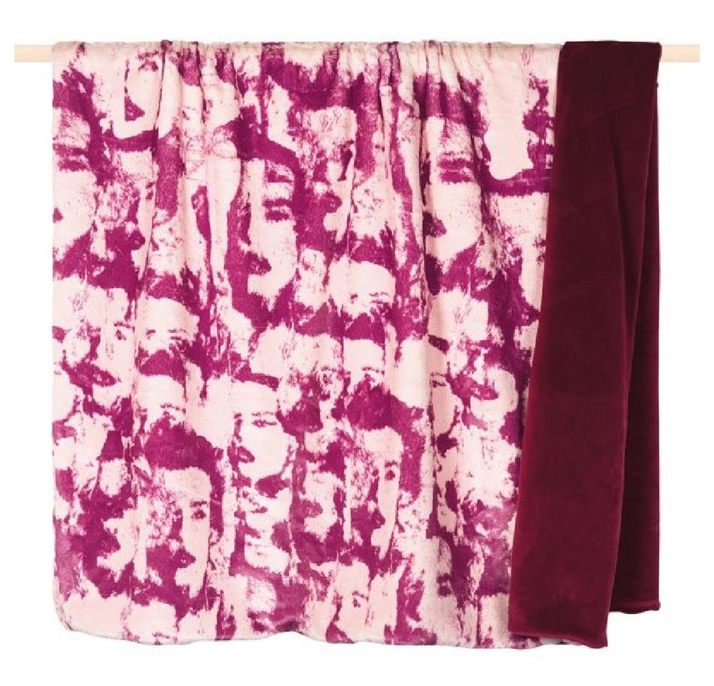 Wohndecke Decke Fashion Kunstpelz Fuchsia (140x190cm), PAD von PAD