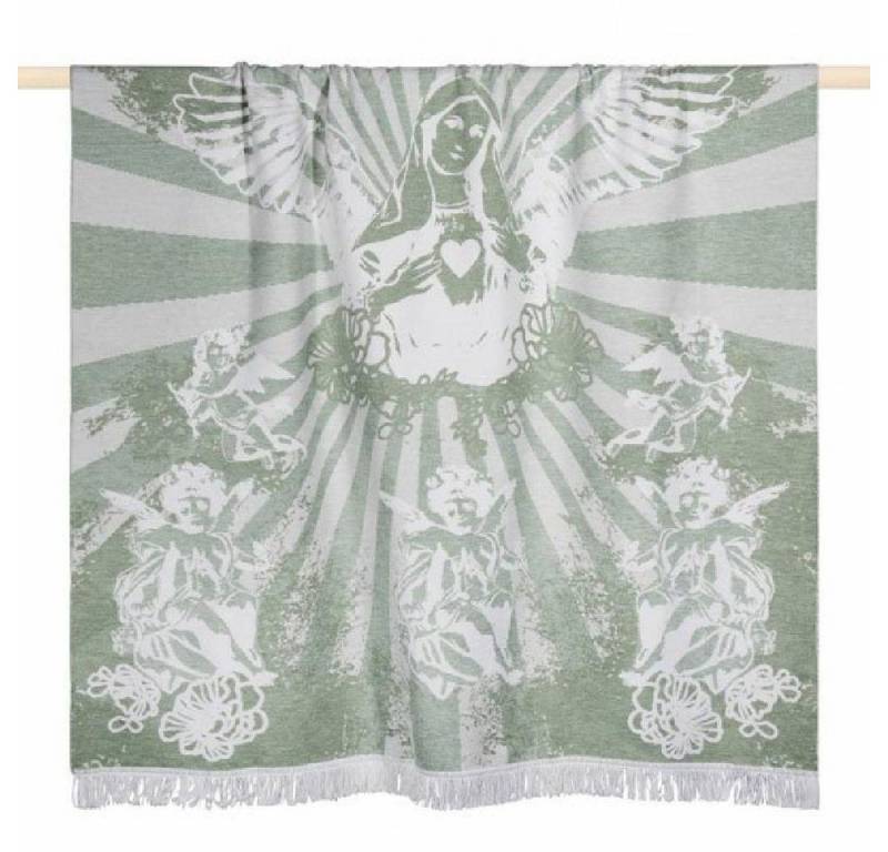 Wohndecke Decke Holy Engel Maria Mutter Gottes Light Green, PAD von PAD