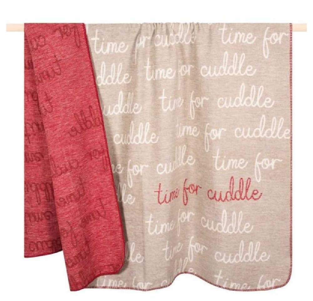 Wohndecke Decke Time for Cuddle Sand (150x200cm), PAD von PAD
