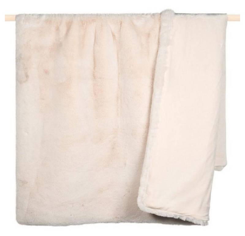 Wohndecke Pad Decke Evita Kunstpelz Ivory (140x190cm), PAD von PAD