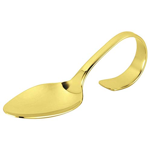 Gourmetlöffel 12 cm Buffet Edelstahl/PVD Gold von PADERNO