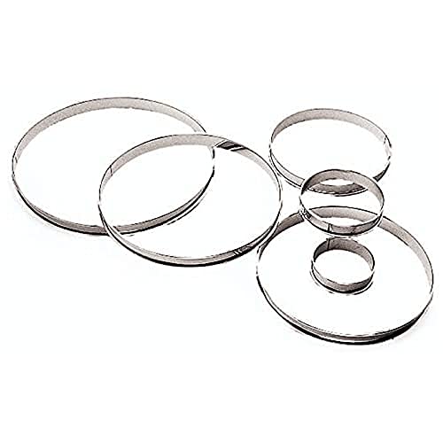 PADERNO 47533. – 16 Ring für Kuchen, aus Edelstahl, 16 cm von PADERNO