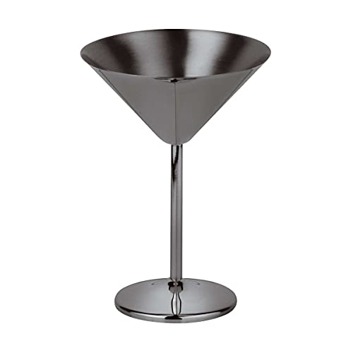 PADERNO Bar Utensils Martini/Cocktailglas, Edelstahl/PVDschwarz - 41494B00 von PADERNO