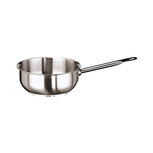 Paderno EMGA 935.012 Edelstahl Sauteuse, 7.5cm Höhe, 20cm Durchmesser von Paderno World Cuisine