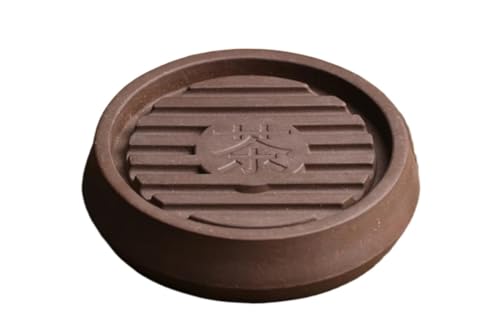 Teekannenbasis Ton Teekannenuntersetzer Untertasse for Teekanne Münze Kung Fu Teezeremonie Chinesische Teetabletts Teekannenbasis Ton Teekannenuntersetzer Untertasse for Teekanne Münze Kung Fu Teezeremonie Chinesische Teetabletts von PADGCNOR