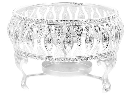 Teewärmer Teekannenständer Glatte Oberfläche Warme Teekannenbasis Heizung for Küche Esszimmer Bar Zubehör Praktisch(Silver) von PADGCNOR