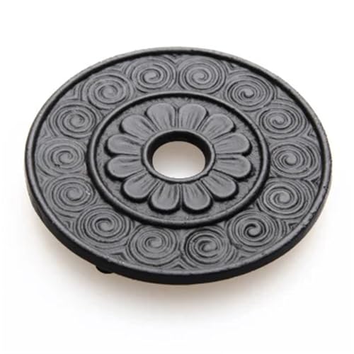 Topflappen for Japanisches Gusseisen-Teekannen-Set, Teekanne, Tetsubin-Wasserkocher, Trinkgeschirr, Durchmesser 13 cm, Wärmedämmkissen, Esstisch-Werkzeuge(Color 2) von PADGCNOR