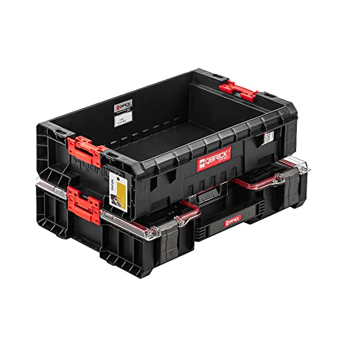 Sortimentskasten mit zusätzliche Fläche – 45 x 23,5 x 35,5 cm - Kleinteilemagazin und Werkzeugkorb SET 2in1 Sortierkästen Transportbox Baustellen Kübel Premiumklasse Sortimentskasten mit zusätzliche Fläche – 45 x 23,5 x 35,5 cm - Kleinteilemagazin und Werkzeugkorb SET 2in1 Sortierkästen Transportbox Baustellen Kübel Premiumklasse von PAFEN