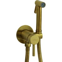 Bidet Kit - Set Unterputzhebelarmatur mit Bidetbrause, Gold gebürstet ZDUP110HGSP - Paffoni von PAFFONI