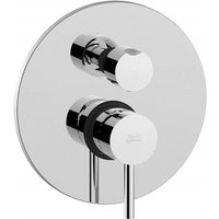 Paffoni - 3-Wege-Einbau-Brausemischer in Chromfarbe light LIG019CR Chrom - 3 weg von PAFFONI