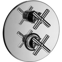 Einbau-Thermostat-Brausemischer 2 Ausgänge Paffoni Quattro QTV018CR Chrom - Chrom von PAFFONI
