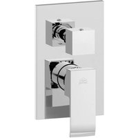 Chrom-Einbau-Duschmischer 3 Ausgänge – Paffoni Level von PAFFONI