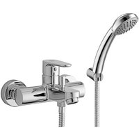 Paffoni - Externer Badmischer mit fester Chrom-Wandhalterung – Green von PAFFONI